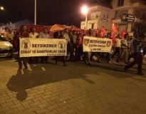 Demokrasi Yürüyüşüne Esnaf Odasından Geniş Katılım