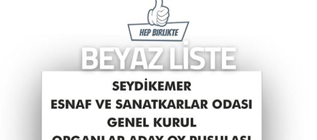 Daha İyisi İçin Yine Yeniden Beyaz Liste ile