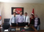 Başkandan Başkana Sürpriz Doğum Günü