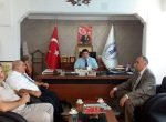 Vergi Dairesi Başkanı, Başkan Sağır’ı Ziyaret Etti