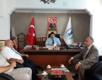 Vergi Dairesi Başkanı, Başkan Sağır’ı Ziyaret Etti